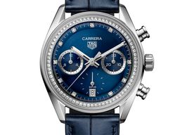 TAG Heuer Carrera CBS2214.FC6567 (2025) - Blue dial 39 mm Steel case