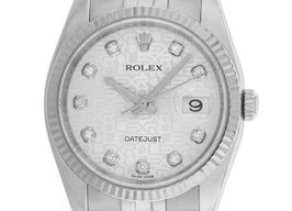 Rolex Datejust 36 116234 (2008) - Silver dial 36 mm Steel case