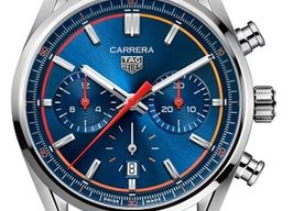 TAG Heuer Carrera CBN201D.FC6543 (2025) - Blue dial 42 mm Steel case