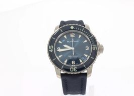 Blancpain Fifty Fathoms 5015-12B40-O52A (2025) - Blue dial 46 mm Titanium case