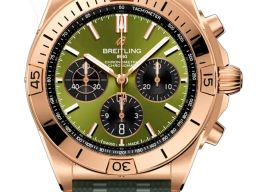 Breitling Chronomat 42 RB01344A1L1S1 (2026) - Groen wijzerplaat 42mm Roodgoud