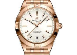 Breitling Chronomat 36 R10380101A1R1 (2025) - Wit wijzerplaat 36mm Roodgoud