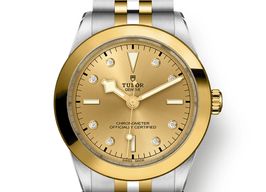 Tudor Black Bay S&G 79663 (2024) - Champagne wijzerplaat 39mm Goud/Staal