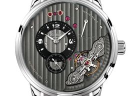 Glashütte Original PanoInverse 1-66-06-04-22-02 (2024) - Transparent dial 42 mm Steel case