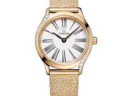 Omega De Ville Trésor 428.55.26.60.04.001 (2026) - White dial 26 mm Yellow Gold case