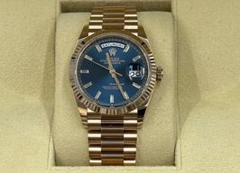 Rolex Day-Date 36 128235 (2024) - Onbekend wijzerplaat 36mm Roségoud