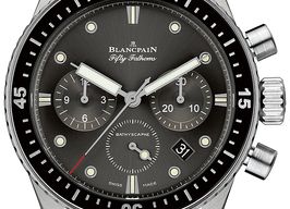 Blancpain Fifty Fathoms Bathyscaphe 5200-1110-B52A (2022) - Grijs wijzerplaat 43mm Staal