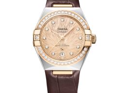 Omega Constellation 131.28.29.20.58.001 (2025) - Yellow dial 29 mm Gold/Steel case