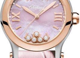 Chopard Happy Sport 278573-6011 (2026) - Parelmoer wijzerplaat 30mm Staal