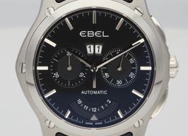 Ebel 1911 E9305F71 (2020) - Black dial 48 mm Steel case