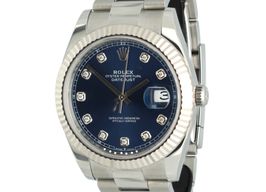Rolex Datejust 41 126334 (2024) - Blauw wijzerplaat 41mm Staal