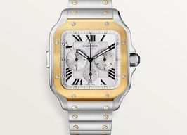 Cartier Santos W2SA0008 (2025) - 43mm Goud/Staal