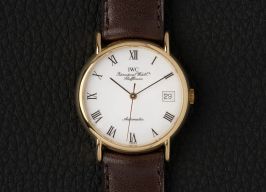 IWC Portofino Automatic IW3513 (1999) - Wit wijzerplaat 34mm Geelgoud