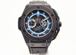 Hublot King Power 716.CI.1129.RX.DMA11 (2012) - Transparent dial 48 mm Ceramic case