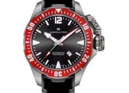 Hamilton Khaki Navy Frogman H77805335 (2026) - Grijs wijzerplaat 46mm Titanium