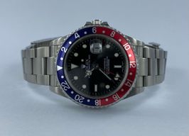 Rolex GMT-Master II 16710 (2002) - Zwart wijzerplaat 40mm Staal