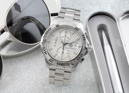 TAG Heuer Aquaracer 300M CAP2111.BA0833 (Onbekend (willekeurig serienummer)) - Zilver wijzerplaat 43mm Staal