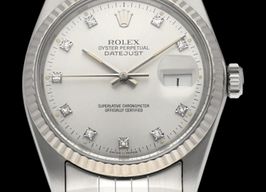 Rolex Datejust 36 16014 (1985) - Silver dial 36 mm Steel case