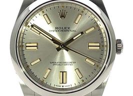 Rolex Oyster Perpetual 41 124300 (2022) - Silver dial 41 mm Steel case