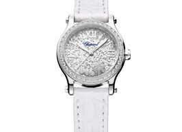 Chopard Happy Sport 278573-3023 (2024) - Zilver wijzerplaat 30mm Staal