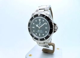 Rolex Sea-Dweller 4000 16600 (2001) - Zwart wijzerplaat 40mm Staal