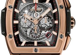 Hublot Spirit of Big Bang 601.OX.0183.LR (2021) - Transparant wijzerplaat 45mm Roségoud