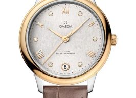 Omega De Ville 434.23.34.20.52.002 (2026) - Zilver wijzerplaat 34mm Goud/Staal