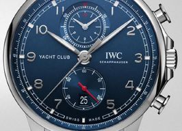 IWC Portuguese Yacht Club Chronograph IW390701 (2025) - Blauw wijzerplaat 45mm Staal