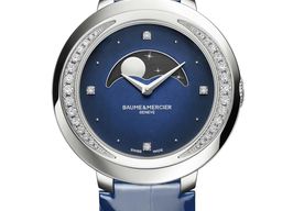 Baume & Mercier Promesse M0A10347 (2023) - Blue dial 34 mm Steel case