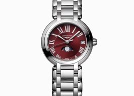 Longines PrimaLuna L8.115.4.92.6 (2025) - Red dial 31 mm Steel case