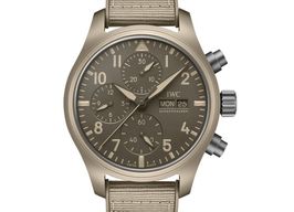IWC Pilot Chronograph Top Gun IW389402 (2025) - Brown dial 42 mm Ceramic case