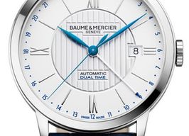 Baume & Mercier Classima M0A10272 (2026) - Wit wijzerplaat 40mm Staal