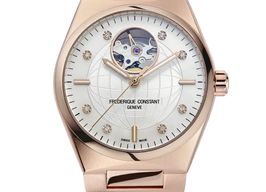 Frederique Constant Ladies Automatic Heart Beat FC-310MPWD2NH4B (2024) - White dial Steel case