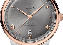 Omega De Ville 434.20.40.20.06.001 (2024) - Grey dial 40 mm Gold/Steel case