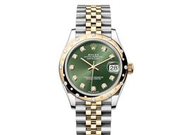 Rolex Datejust 31 278343RBR (2024) - Groen wijzerplaat 31mm Staal