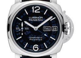 Panerai Luminor 1950 PAM01575 (2026) - Blue dial 44 mm Platinum case
