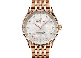 Breitling Navitimer R77320E61A1R1 (2025) - Parelmoer wijzerplaat 32mm Roodgoud