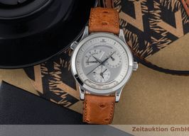 Jaeger-LeCoultre Master Geographic 142.8.92 (Unknown (random serial)) - White dial 38 mm Steel case