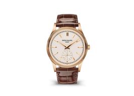Patek Philippe Calatrava 6119R-001 (2025) - Zilver wijzerplaat 39mm Roségoud