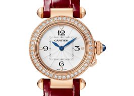 Cartier Pasha WJPA0017 (2026) - Zilver wijzerplaat 30mm Roségoud