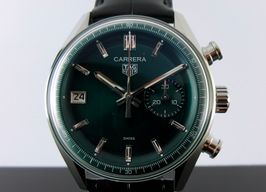 TAG Heuer Carrera CBS2211.FC6545 (2024) - Groen wijzerplaat 39mm Staal