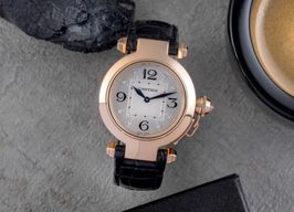 Cartier Pasha WJ11913G (Unknown (random serial)) - Silver dial 32 mm Rose Gold case