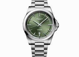 Longines Conquest L3.830.4.02.6 (2025) - Groen wijzerplaat 41mm Staal