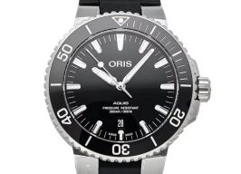 Oris Aquis Date 01 733 7730 4134-07 4 24 64EB (2023) - Black dial 44 mm Steel case