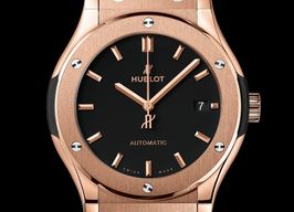 Hublot Classic Fusion 45, 42, 38, 33 mm 542.OX.1181.RX (2022) - Black dial 42 mm Rose Gold case