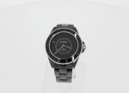 Chanel J12 H6185 (2024) - Black dial 38 mm Ceramic case