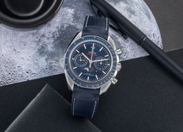 Omega Speedmaster Moonphase 304.33.44.52.03.001 (Onbekend (willekeurig serienummer)) - Blauw wijzerplaat 44mm Staal