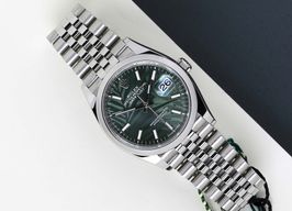 Rolex Datejust 36 126200 (2022) - Groen wijzerplaat 36mm Staal