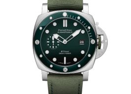 Panerai Luminor Submersible PAM01287 (2025) - Groen wijzerplaat 44mm Staal