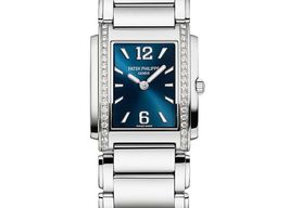 Patek Philippe Twenty~4 4910/1200A-001 (2024) - Blauw wijzerplaat 30mm Staal